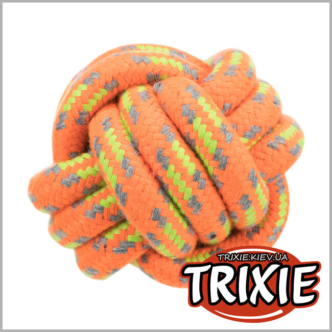ТРИКСИ Украина - Веревочный мяч TRIXIE (9см)