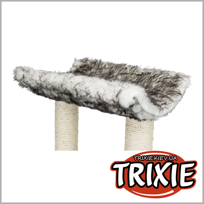 ТРІКСІ Україна - Будиночок-драпак для тварин Trixie 44567 "Isaba",36 × 36 62см,чорний/білий