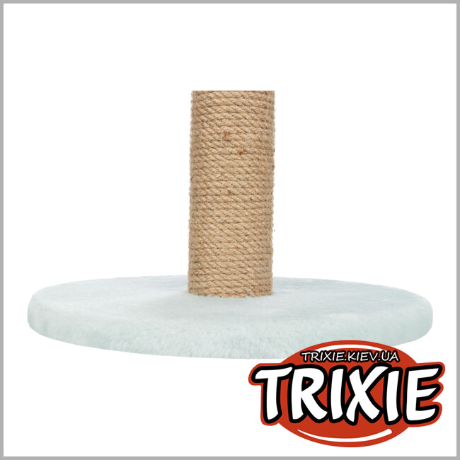 ТРІКСІ Україна - Дряпка-стовпчик Trixie 42932 Junior для кошенят джут/плюш м'ятна 30х42 см