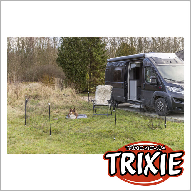 ТРИКСИ Украина - Мобильный забор Trixie 39539 для собак 15 м