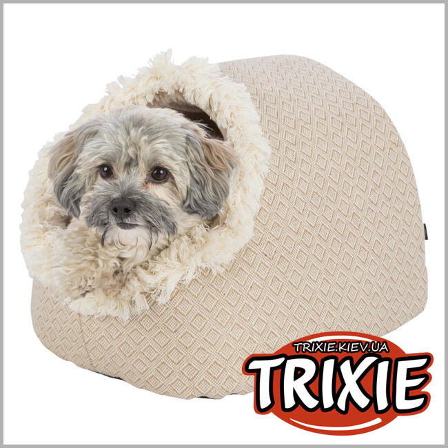 ТРИКСИ Украина - Лежак для собак TRIXIE Cave Boho (Размер: 35х26x41см)