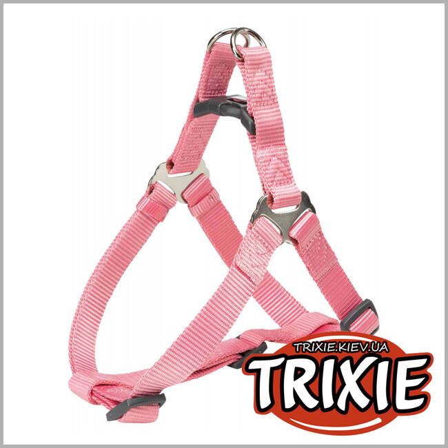 ТРІКСІ Україна - Шлей Premium-TRIXIE (30-40см/10мм, фламінго)