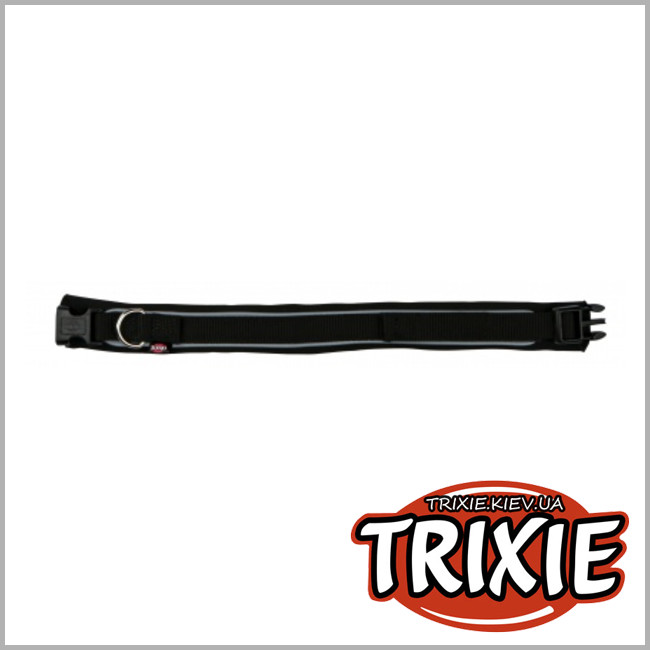 ТРИКСИ Украина - Ошейник для собак TRIXIE - Premium  (Размер:35–40см/30мм, Цвет:чёрный)