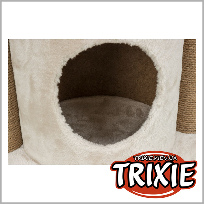 ТРИКСИ Украина - Домик-драпак Trixie 44436 для животных "Nayra", 40 × 40 83см,беж