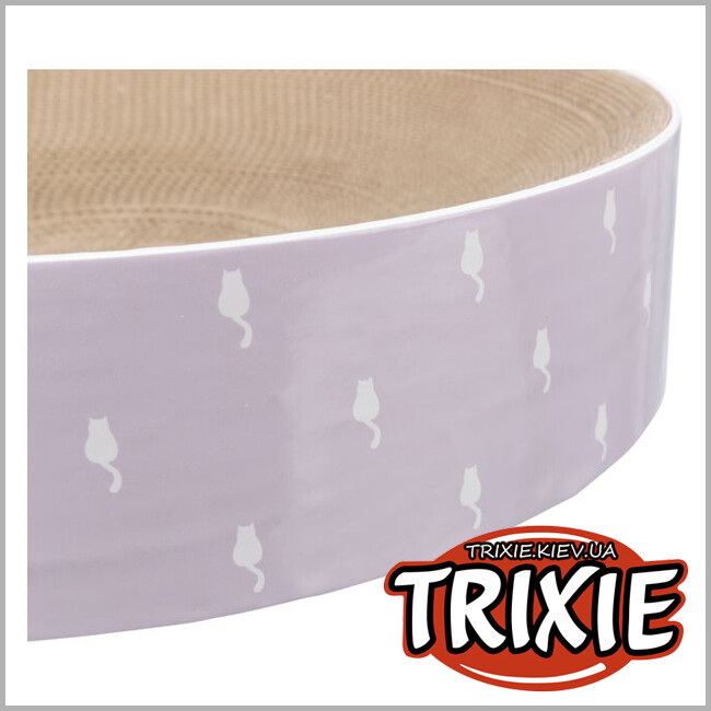 ТРІКСІ Україна - Кігтеточка Ліллі Trixie Scratching Bed Lilly (45*10cm)