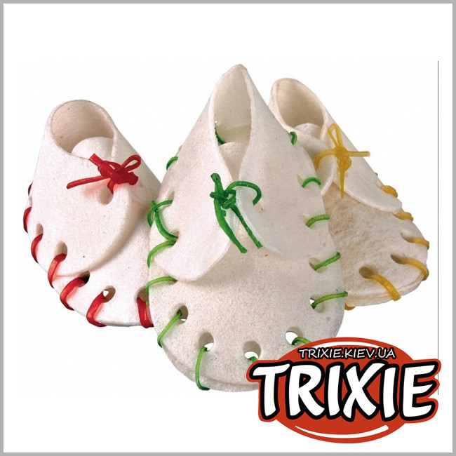 ТРИКСИ Украина - Сьедобные башмаки для собак TRIXIE - Doggy Bits  (7 см * 10шт / 100g)