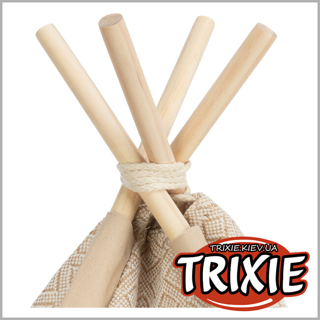 ТРИКСИ Украина - Лежак для собак TRIXIE Tipi Boho (Размер: 55х65x55см)
