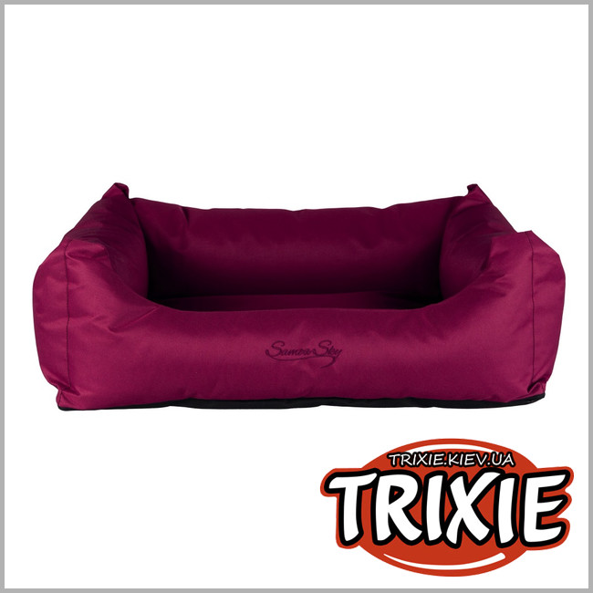 ТРИКСИ Украина - Лежак для собак TRIXIE Samoa Sky (Размер: 65х50см, Цвет: ягодный)