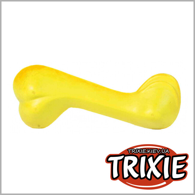 ТРИКСИ Украина - Резиновая кость для собак TRIXIE (14см)