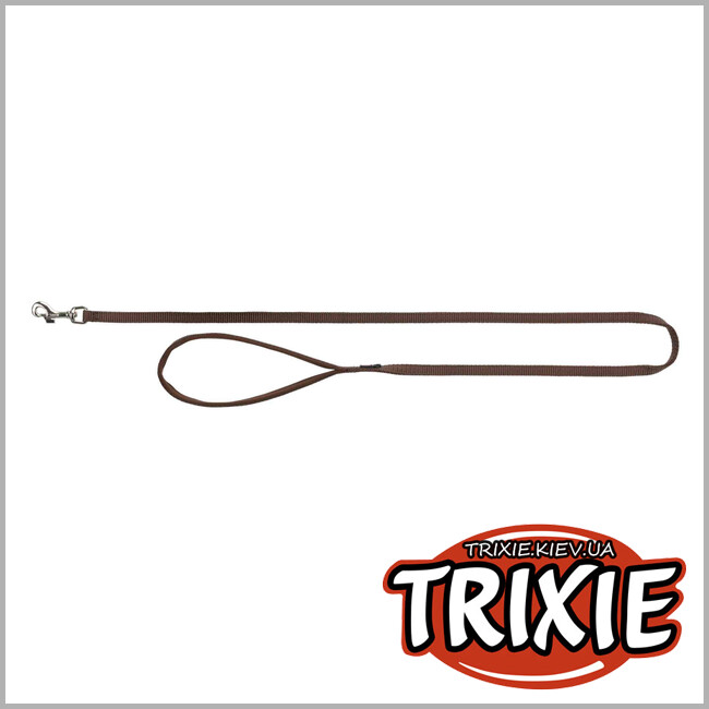 ТРІКСІ Україна - Повідець Premium-TRIXIE (Розмір L-XL: 1м/25мм, мокка)