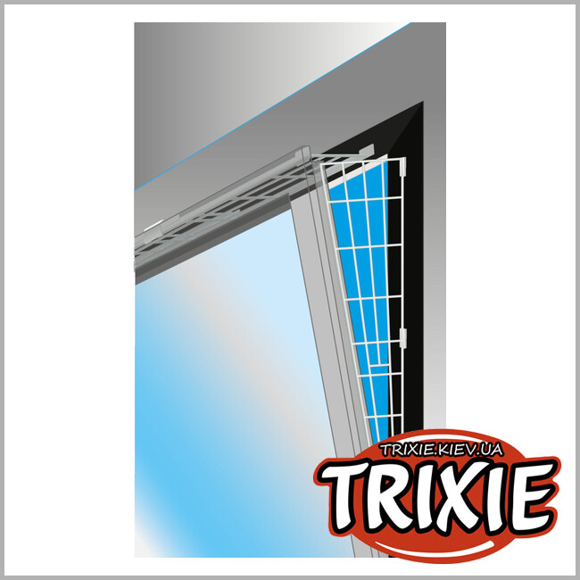 ТРИКСИ Украина - Защитная решетка для окон Trixie 44183 62 × 16/7 см