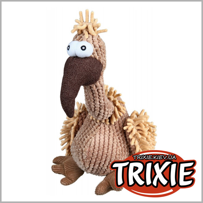 ТРИКСИ Украина - Гриф Trixie Vulture Gustav Dog Toy (плюш со звуком 28см)