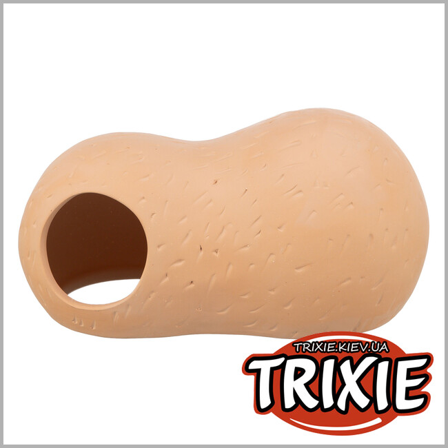 ТРИКСИ Украина - Керамический домик для хомяков Trixie 61367, 21х10х11см, терракот