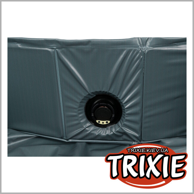 ТРИКСИ Украина - Бассейн для собак, Trixie 39482 120х30см, петроль/серый