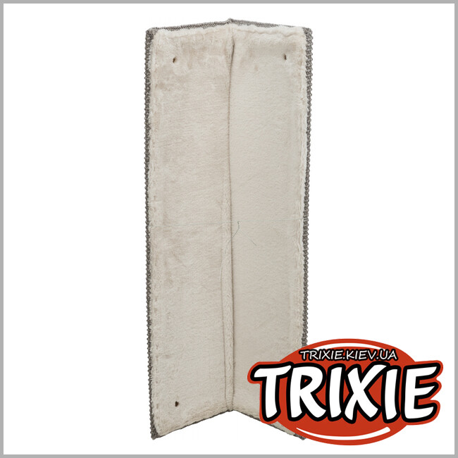 ТРІКСІ Україна - Кігтеточка-дошка XXL для стін та кутів кімнати TRIXIE (38 × 75 см, колір: сірий)