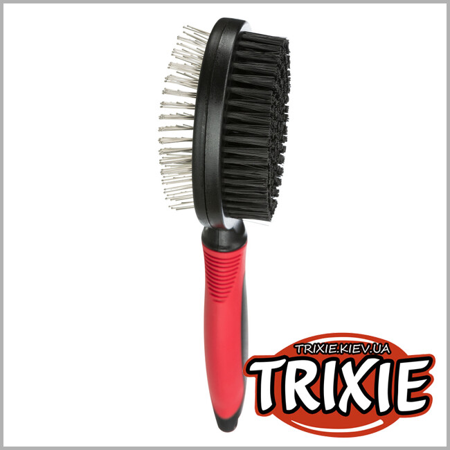 ТРИКСИ Украина - Щетка двусторонняя для собак Trixie ( 5 × 21 см. )