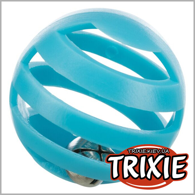 ТРИКСИ Украина - Набор мячей с колокольчиком Trixie Set of Toy Balls (4см * 4шт.)