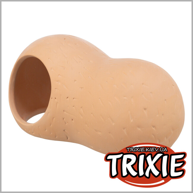 ТРИКСИ Украина - Керамический домик для хомяков Trixie 61367, 21х10х11см, терракот