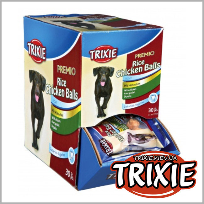 ТРИКСИ Украина - Лакомство для собак TRIXIE -  Rice Chicken Balls (30 шт)