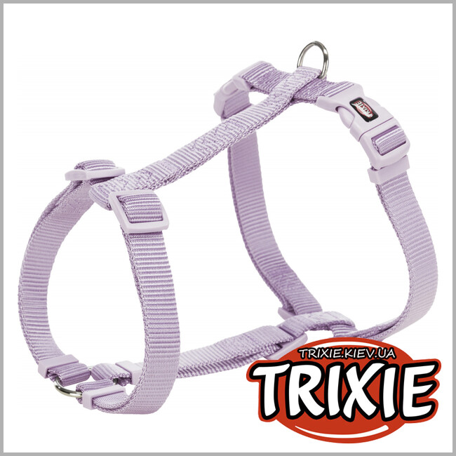 ТРІКСІ Україна - Шлей Н-Premium-TRIXIE (XS-S: 30-44см/10мм, бузковий)