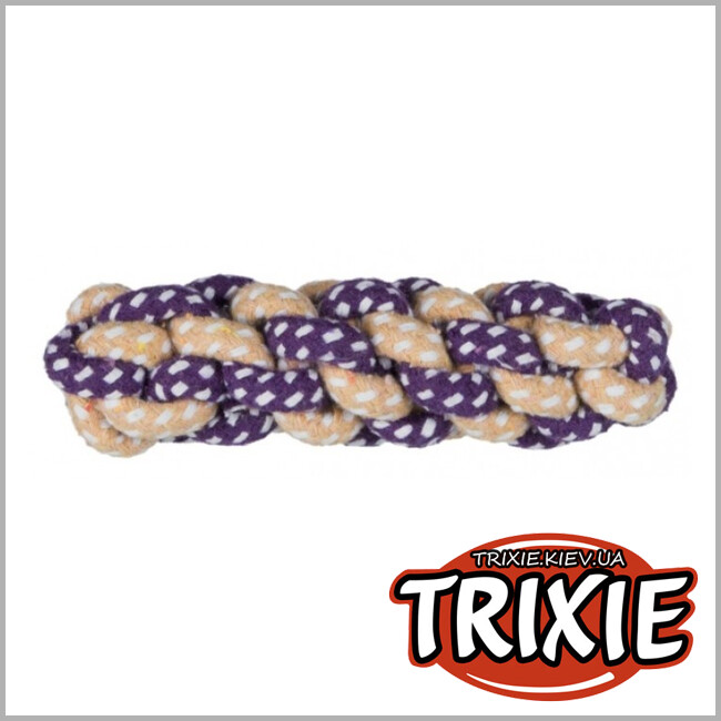 ТРИКСИ Украина - Игрушка для собак палка верёвочная Trixie (13см)