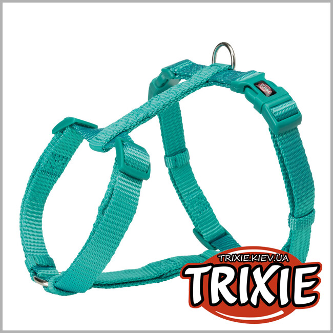 ТРІКСІ Україна - Шлей Premium-TRIXIE (нейлон 20-32см/10мм, океан)