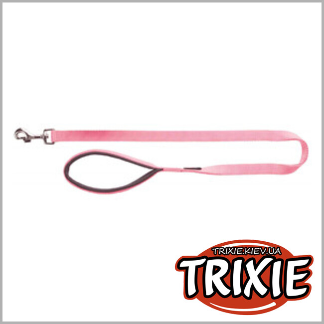 ТРІКСІ Україна - Повідець Premium-TRIXIE (Розмір: 1.20м/20мм, фламінго)