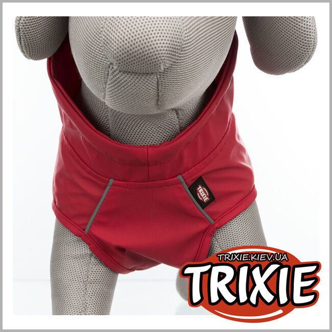 ТРИКСИ Украина - Попона-плащ для собак Trixie 680220 "Vimy", XS: 25 см, красный