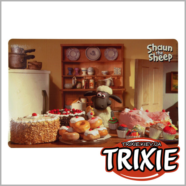 ТРИКСИ Украина - Коврик под миску TRIXIE Shaun the Sheep