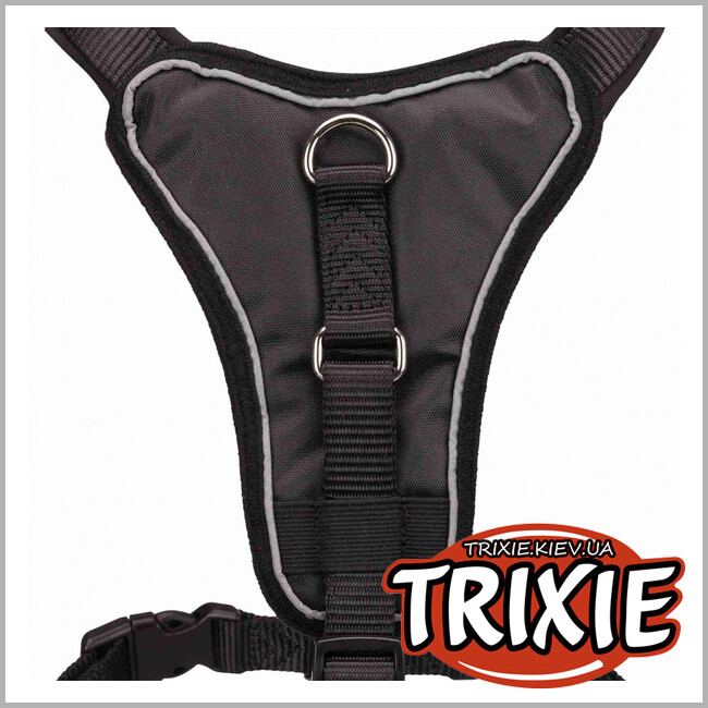 ТРІКСІ Україна - Шлей-Y Premium TRIXIE (S: 42-50см/15мм, чорний)