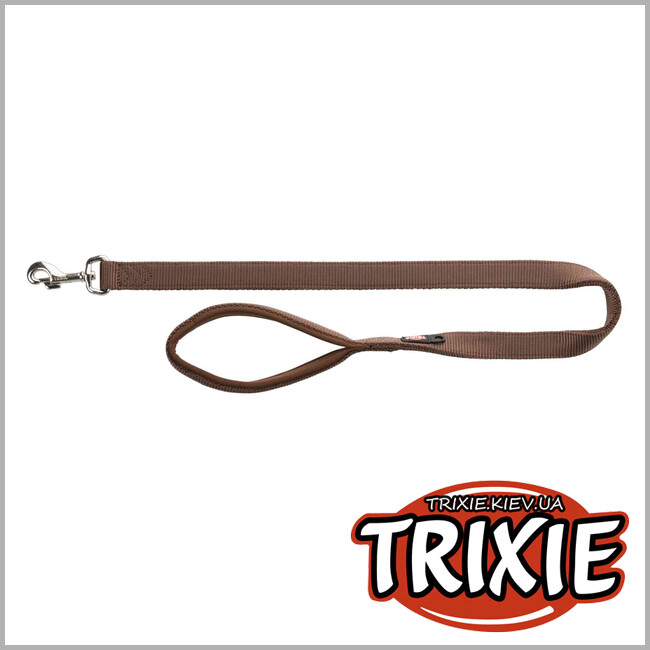ТРІКСІ Україна - Повідець Premium-TRIXIE (XS: 1.20м/10мм, мокка)