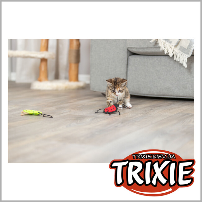 ТРІКСІ Україна - Іграшки комахи Trixie 41119 (фетр), 11см (3шт/уп)