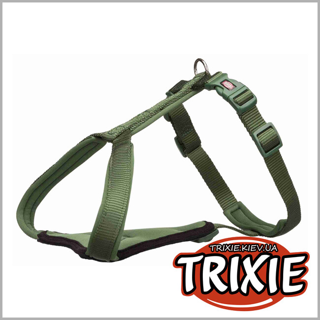 ТРИКСИ Украина - Y-шлея Premium TRIXIE (L-XL: 85–105см/25мм,лесной)