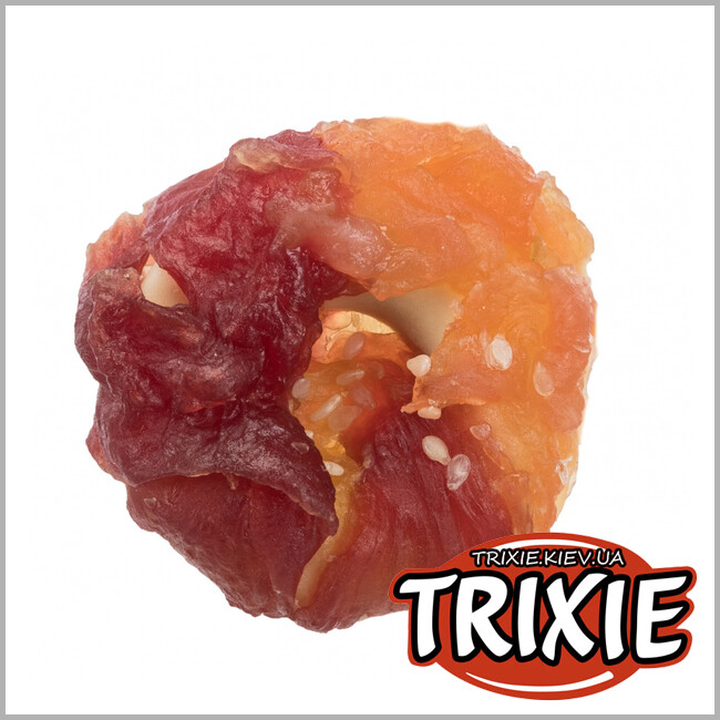 ТРИКСИ Украина - Жевательное кольцо Trixie PREMIO Lamb Chicken Bagel  (баранина / курица 4 см / 17g * 300шт)