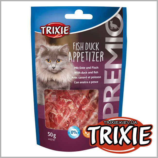 ТРИКСИ Украина - Лакомство TRIXIE Fish Duck Appetizer (утка/рыба 50 гр)