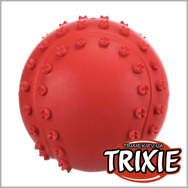 ТРИКСИ Украина - Мяч с пищалкой для собак TRIXIE (Размер: 6см)