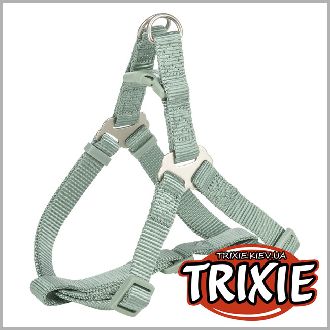 ТРІКСІ Україна - Шлея для собак Trixie 204334 "Premium "One Touch",XS-S: 30-40см/10мм,шавлія