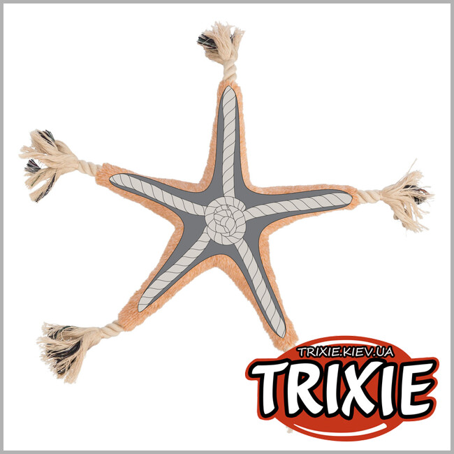 ТРИКСИ Украина - BE NORDIC морская звезда Trixie 36046 Джейн (плюш/канат), 32см
