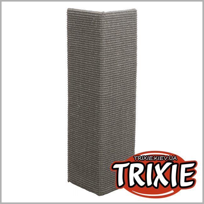 ТРІКСІ Україна - Кігтеточка-дошка XXL для стін та кутів кімнати TRIXIE (38 × 75 см, колір: сірий)