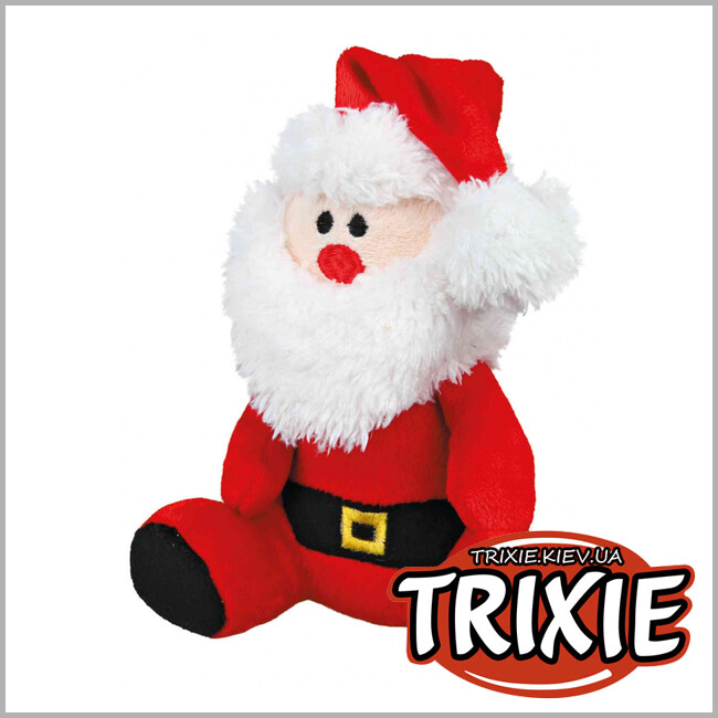 ТРИКСИ Украина - Набор игрушек TRIXIE (Санта/олень/мишка плюш, 20см в уп.6шт)
