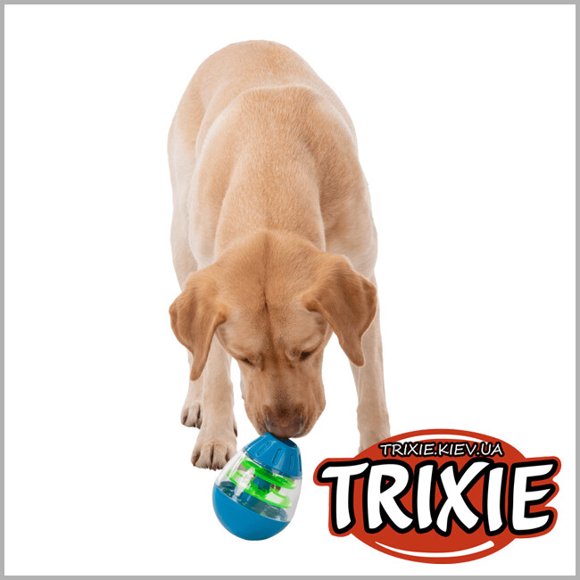 ТРИКСИ Украина - Игрушка-яйцо для лакомств Roly poly TRIXIE (13 см)