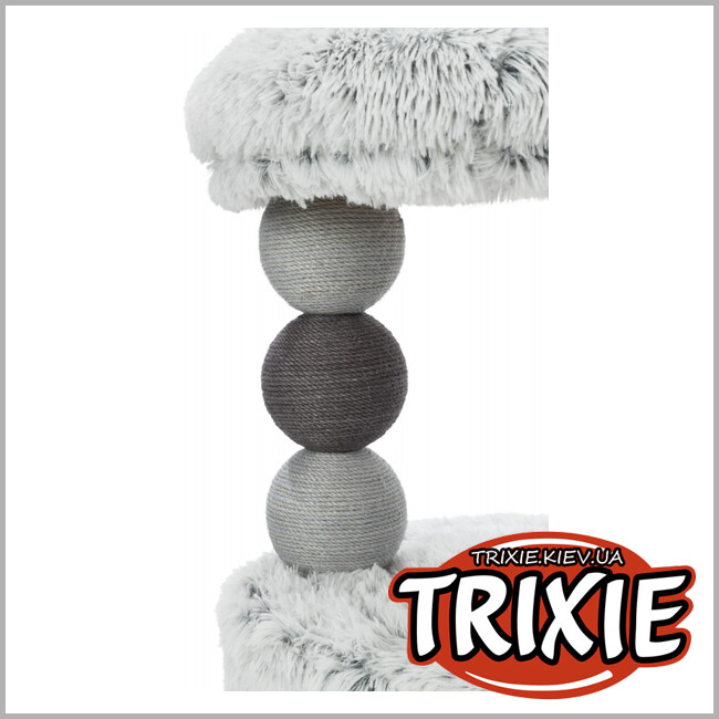 ТРИКСИ Украина - Дом драпак Trixie Harvey Scratching Post (73 см серый)