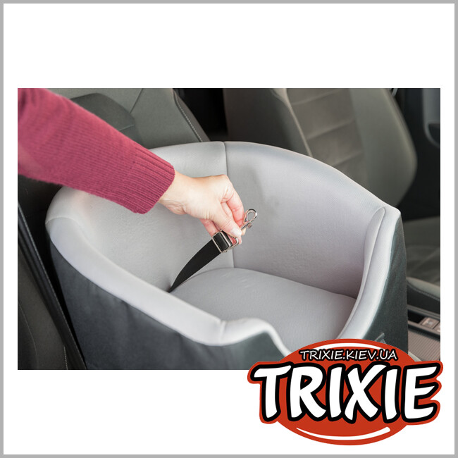 ТРИКСИ Украина - Мягкое место для авто TRIXIE (нейлон/плюш 41*39*42см)