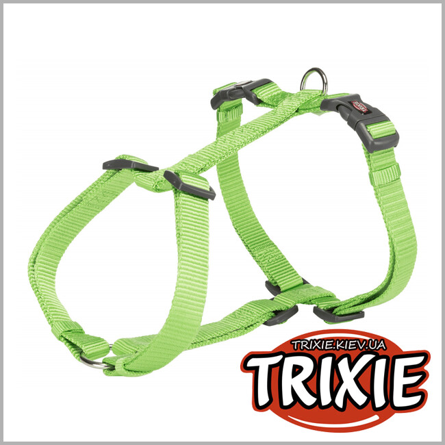 ТРІКСІ Україна - Шлей Premium-TRIXIE (52-75см/20мм, яблучний)