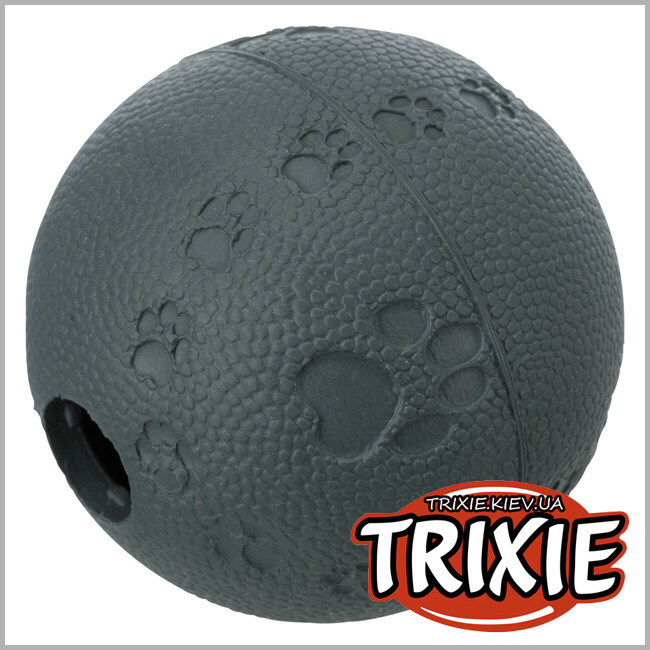 ТРИКСИ Украина - Мячик для лакомства животных Trixie 41365 (резина), 6см