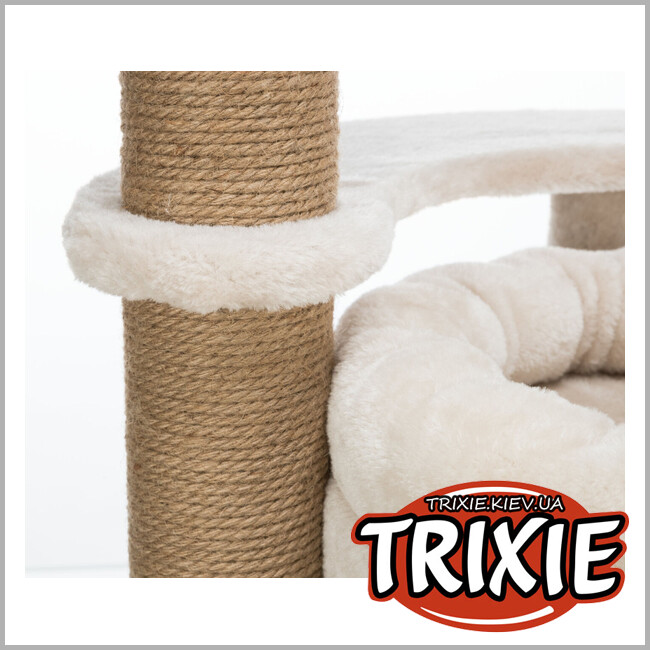 ТРИКСИ Украина - Домик-драпак Trixie 44436 для животных "Nayra", 40 × 40 83см,беж