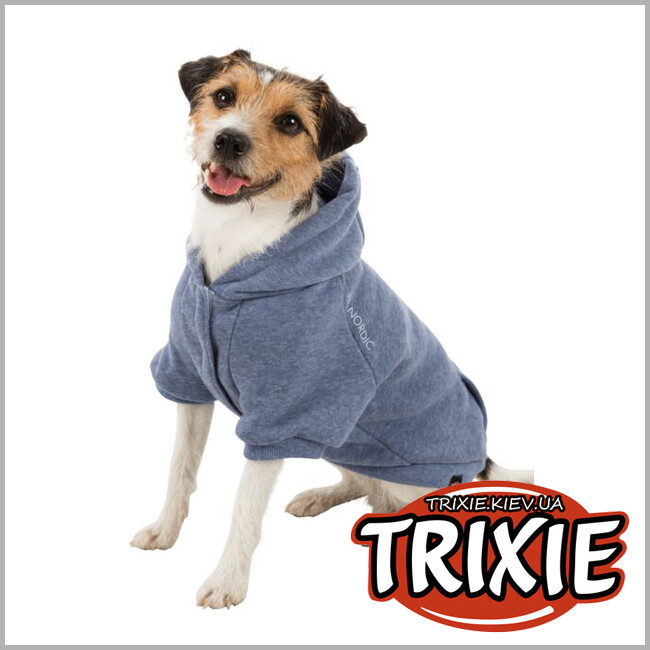 ТРИКСИ Украина - Пуловер для собаки BE NORDIC Hoodie Flensburg TRIXIE (34 cm)