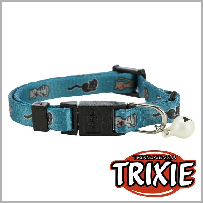 ТРИКСИ Украина - Ошейник для котят TRIXIE - нейлон, с рисунком