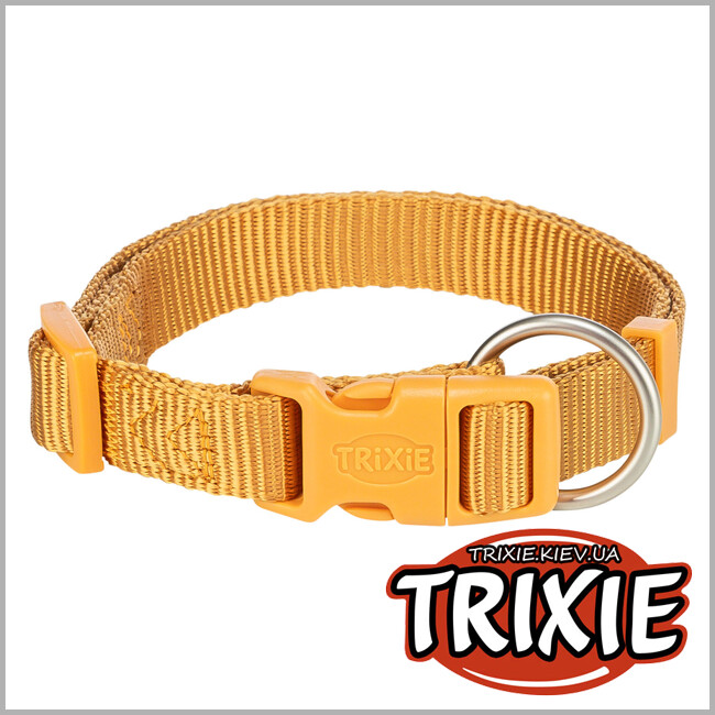 ТРИКСИ Украина - Ошейник для собак Trixie 201729 Premium L–XL 40–65 см 25 мм оранжевый
