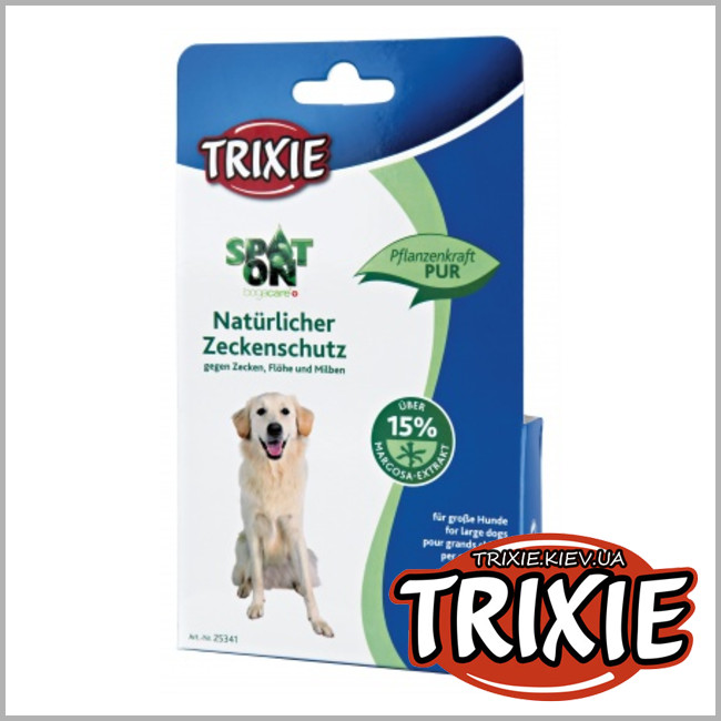 ТРИКСИ Украина - Средство  от паразитов TRIXIE - Spot-On (4х2,5мл)